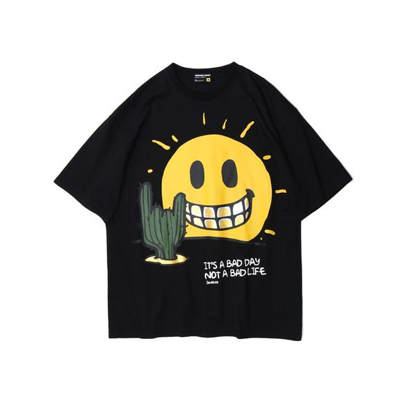 summer mens designer t shirts fashion harajuku smile face printed white black short sleeve streetwear cotton big size t60
summer mens designer t shirts fashion harajuku smile face printed white black short sleeve streetwear cotton big size t60