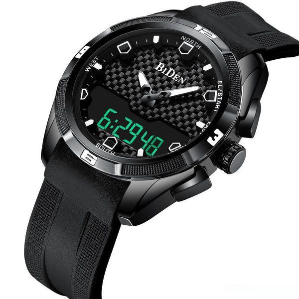 men's quartz watch lcd three display double movement belt multi-function sports alloy watch, Slivery;brown
men's quartz watch lcd three display double movement belt multi-function sports alloy watch, Slivery;brown