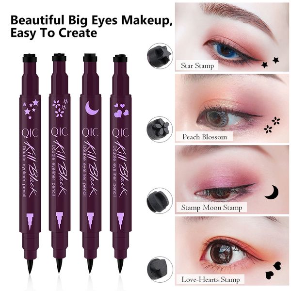 дважды голова черная жидкость eyeliner карандаш легко носить макияж звезды сердце цветка луны stamp водонепроницаемая марк seal татуировка e
дважды голова черная жидкость eyeliner карандаш легко носить макияж звезды сердце цветка луны stamp водонепроницаемая марк seal татуировка e