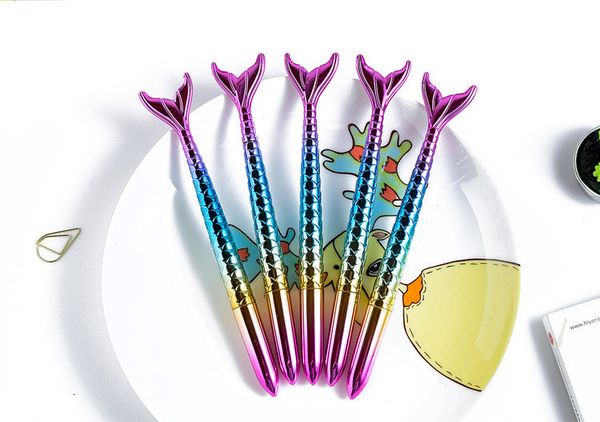 kawaii ballpoint pen mermaid sea-maid pen cute school office writing supplies fashion girls gift korean stationery luxury pens, Blue;orange
kawaii ballpoint pen mermaid sea-maid pen cute school office writing supplies fashion girls gift korean stationery luxury pens, Blue;orange