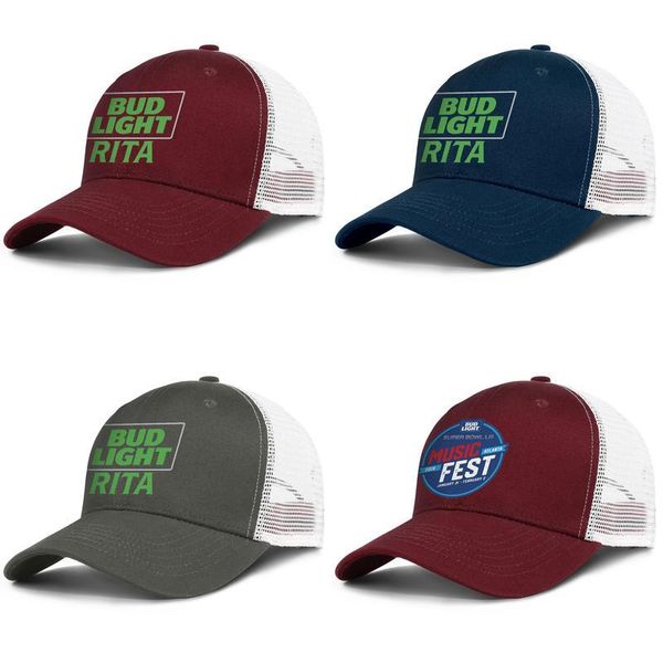 bud light rita adjustable trucker cap dad fitted classic fashion baseball hat super bowl liii music festival logo 2018 white bar, Blue;gray
bud light rita adjustable trucker cap dad fitted classic fashion baseball hat super bowl liii music festival logo 2018 white bar, Blue;gray