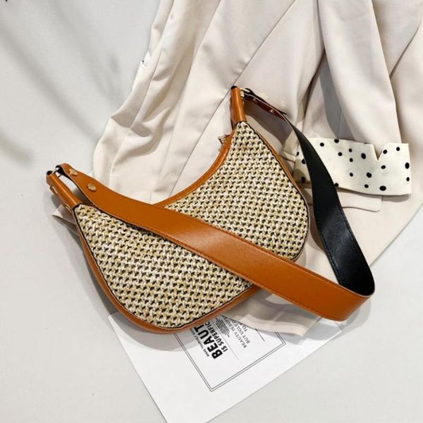 summer straw shoulder armpit bag female 2020 new style fashion korean style fashion wide shoulder crescent messenger bag
summer straw shoulder armpit bag female 2020 new style fashion korean style fashion wide shoulder crescent messenger bag
