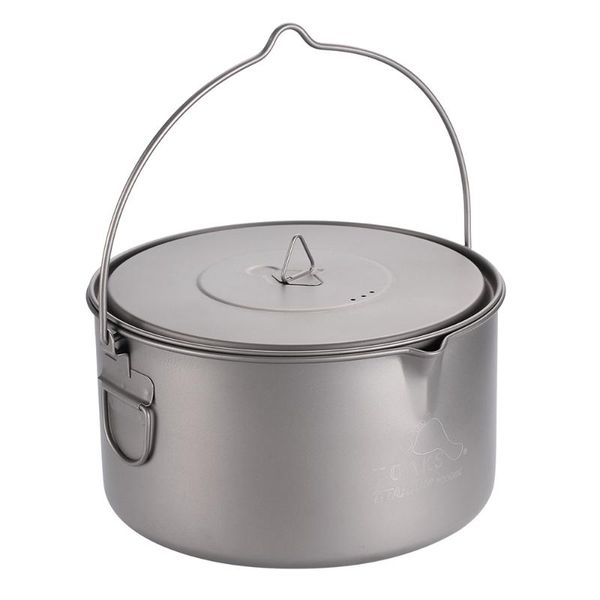 toaks titanium pot with bail handle outdoor camping pot lightweight equipment 750ml, 1100ml, 1300ml, 1600ml, 2000ml
toaks titanium pot with bail handle outdoor camping pot lightweight equipment 750ml, 1100ml, 1300ml, 1600ml, 2000ml