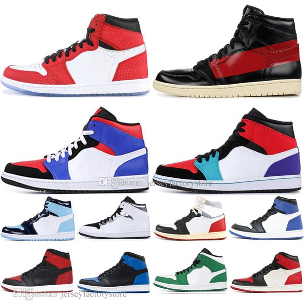 2019 new 1 og banned bred toe spider-man unc 1s 3 men basketball shoes chicago royal blue white mens luxury designer sneakers sports
2019 new 1 og banned bred toe spider-man unc 1s 3 men basketball shoes chicago royal blue white mens luxury designer sneakers sports