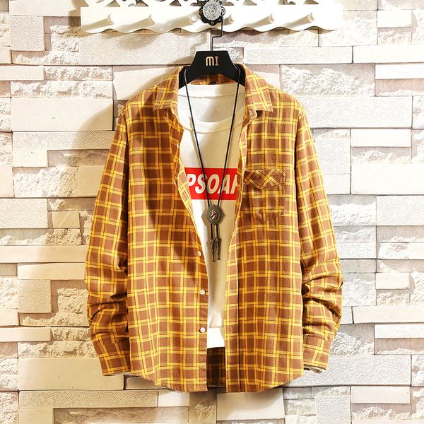 retro mens plaid shirts long sleeve streetwear shirts white red black plaid long sleeve shirt male oversized shirt plus size, White;black
retro mens plaid shirts long sleeve streetwear shirts white red black plaid long sleeve shirt male oversized shirt plus size, White;black