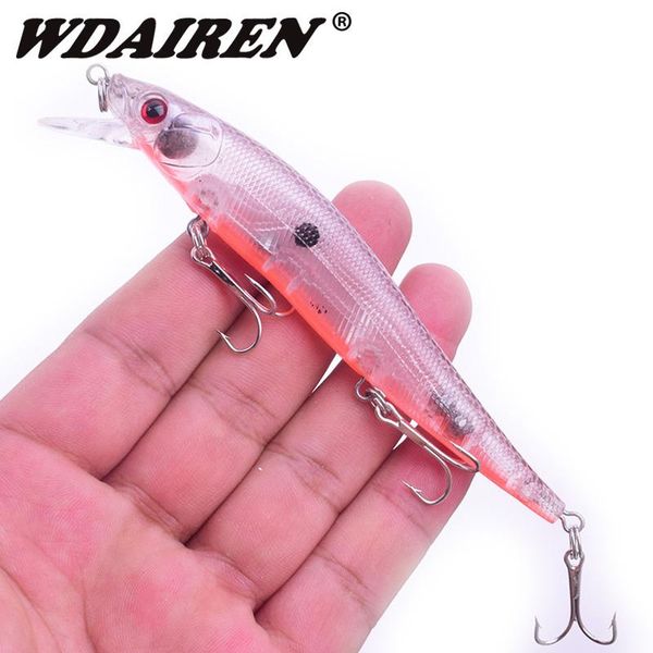 1pcs minnow fishing lure 11.5cm 13.5g floating artificial hard bait 3d eyes carp jerkbait crankbait wobbler fishing tackle bhbjy
1pcs minnow fishing lure 11.5cm 13.5g floating artificial hard bait 3d eyes carp jerkbait crankbait wobbler fishing tackle bhbjy
