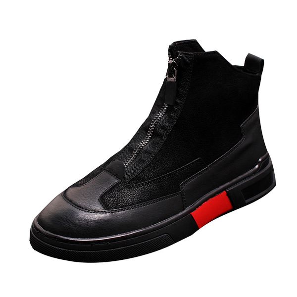 boots men genuine leather shoes for winter boots shoes men casual spring autumn genuine leather botas mujer male ankle, Black
boots men genuine leather shoes for winter boots shoes men casual spring autumn genuine leather botas mujer male ankle, Black