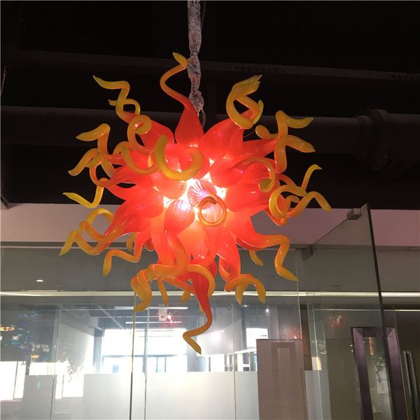 fashion new chandelier lighting red and yellow style hand blown glass crystal chandelier pendant lighting living room lights
fashion new chandelier lighting red and yellow style hand blown glass crystal chandelier pendant lighting living room lights