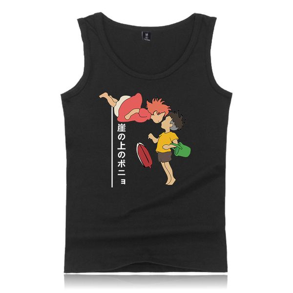 ponyo on the cliff tank print fashion cool hipster casual kids anime summer o-neck summer sleeveless men/women street, White;black
ponyo on the cliff tank print fashion cool hipster casual kids anime summer o-neck summer sleeveless men/women street, White;black