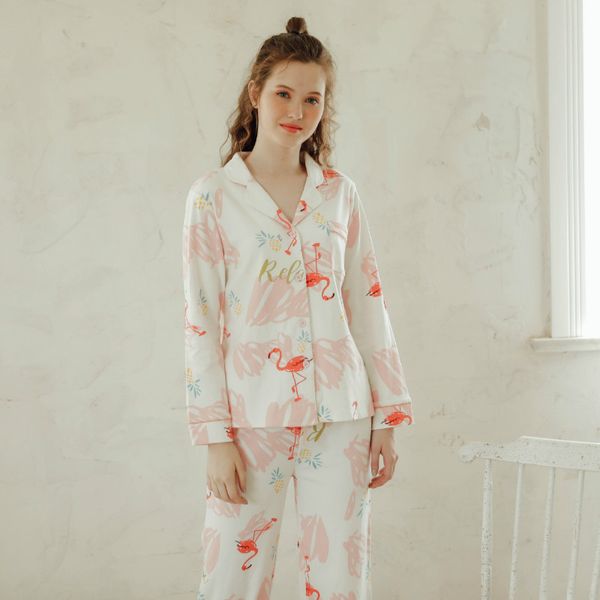 2019 cotton korean flamingo lapel pants long sleeve pajamas loungewear women sleepwear printing sleep pijama home clothes, Black;red
2019 cotton korean flamingo lapel pants long sleeve pajamas loungewear women sleepwear printing sleep pijama home clothes, Black;red