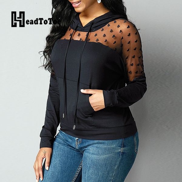 women sweetheart mesh patchwork stretchy hooded sweatshirts ladies long sleeve casual coat, Black
women sweetheart mesh patchwork stretchy hooded sweatshirts ladies long sleeve casual coat, Black