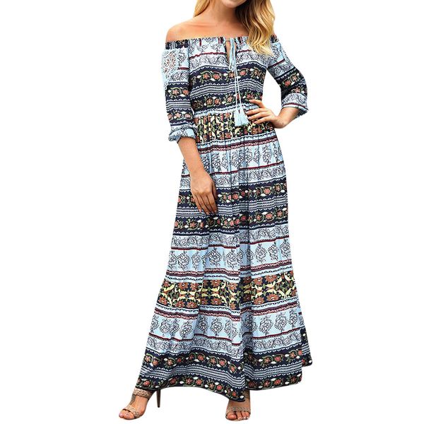2018 fashion summer dress female women lace boho maxi off shoulder long sleeve evening party dress robe vestidos, Black;gray
2018 fashion summer dress female women lace boho maxi off shoulder long sleeve evening party dress robe vestidos, Black;gray
