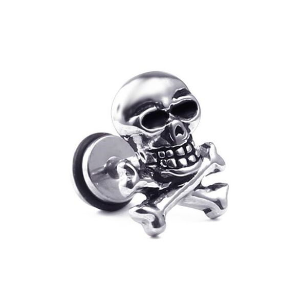 designer luxury titanium steel punk hip-hop rock skull earsring earrings jewelry personal skull halloween earrings jewelry, Golden;silver
designer luxury titanium steel punk hip-hop rock skull earsring earrings jewelry personal skull halloween earrings jewelry, Golden;silver