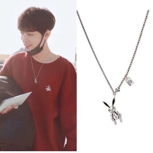 xiao zhan same tv paragraph necklace for man women girl fashion jewelry choker mujer, Silver
xiao zhan same tv paragraph necklace for man women girl fashion jewelry choker mujer, Silver