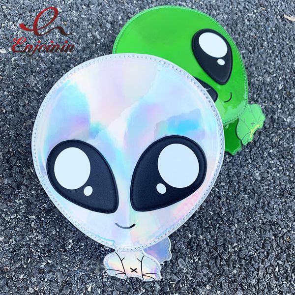 green & silver cute alien design laser pu leather women purses and handbags chain shoulder bag crossbody bag girl's clutch
green & silver cute alien design laser pu leather women purses and handbags chain shoulder bag crossbody bag girl's clutch