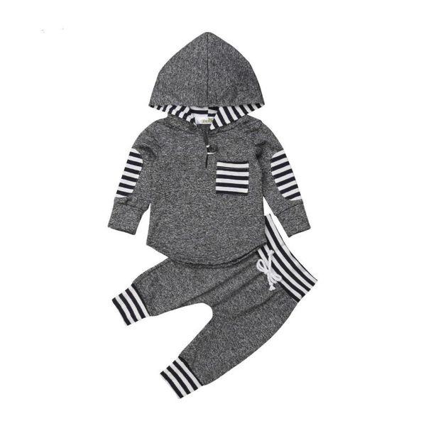 autumn winter fashion toddler kids boys sets 2pcs hooded pullover striped patchwork +pants outfit 0-3y, White
autumn winter fashion toddler kids boys sets 2pcs hooded pullover striped patchwork +pants outfit 0-3y, White