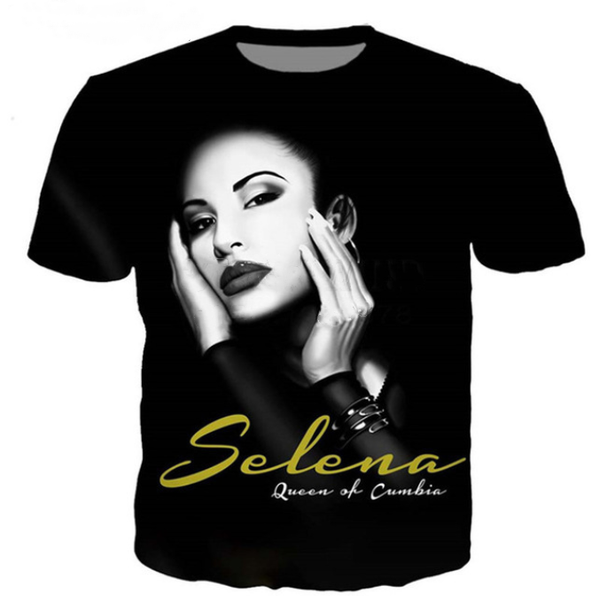 2019 singer selena quintanilla new fashion design t shirt men/women 3d printed t-shirts casual hip hop tshirt streetwear summer k1187, White;black
2019 singer selena quintanilla new fashion design t shirt men/women 3d printed t-shirts casual hip hop tshirt streetwear summer k1187, White;black