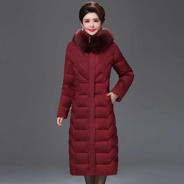 european style 2019 winter jacket women x-long fur collar hooded female plus size 5xl 6xl coat warm womens parka, Black
european style 2019 winter jacket women x-long fur collar hooded female plus size 5xl 6xl coat warm womens parka, Black