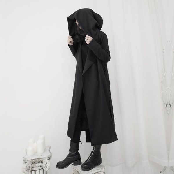 trench coat women yamamoto long wizard hat cape windbreaker coat female streetwear hip hop punk gothic cardigan jacket cloak, Tan;black
trench coat women yamamoto long wizard hat cape windbreaker coat female streetwear hip hop punk gothic cardigan jacket cloak, Tan;black