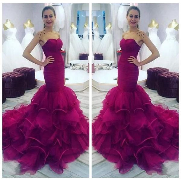 2019 sweetheart tulle tiered pleated prom dresses lace up back formal custom evening party gowns lace up back robe de soiree cheap, Black
2019 sweetheart tulle tiered pleated prom dresses lace up back formal custom evening party gowns lace up back robe de soiree cheap, Black