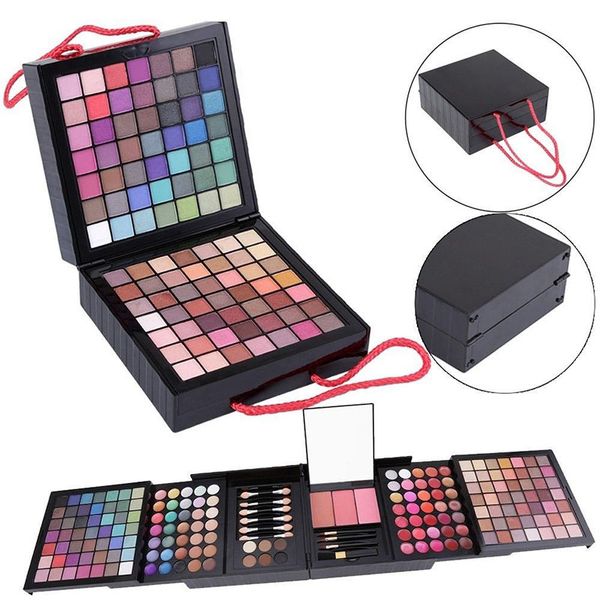 177 colors makeups palette kit matte glitter eyeshadow pallete blush eyebrow powder set for lady's gift
177 colors makeups palette kit matte glitter eyeshadow pallete blush eyebrow powder set for lady's gift