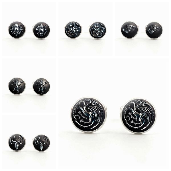 retro game of thrones cuff all the house targaryen cufflinks silver plated glass dome for men sleeve button gift wholesale
retro game of thrones cuff all the house targaryen cufflinks silver plated glass dome for men sleeve button gift wholesale
