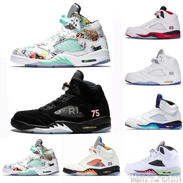 2019 fresh prince 5 wings 5s psg black men basketball shoes paris laney oreo silver og grape space jam mens sports trainers sneakers 40-47
2019 fresh prince 5 wings 5s psg black men basketball shoes paris laney oreo silver og grape space jam mens sports trainers sneakers 40-47