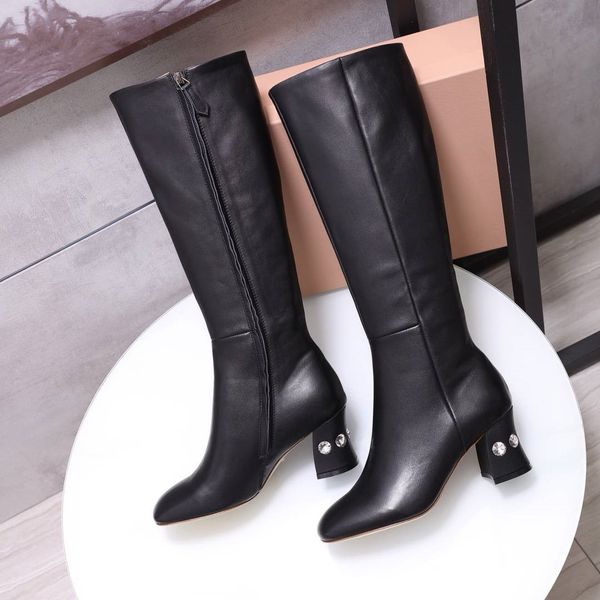 2019 new shoes boots fashion designer women genuine luxury shoes long high heel boots ing, Black
2019 new shoes boots fashion designer women genuine luxury shoes long high heel boots ing, Black