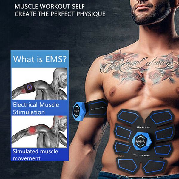 men women abdominal muscles sticker electric stimulator training fitness toning belt lazy fitness mat
men women abdominal muscles sticker electric stimulator training fitness toning belt lazy fitness mat