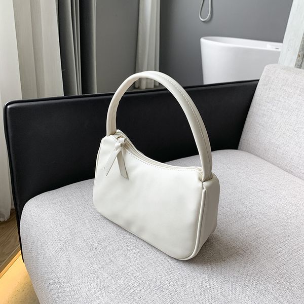 2020 bag women europe and america new fashion handbag simple white shoulder bag
2020 bag women europe and america new fashion handbag simple white shoulder bag