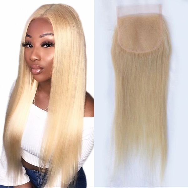 613 hair closure indian human hair straight blonde color remy hair lace closure 8-20 inch closures, Black;brown
613 hair closure indian human hair straight blonde color remy hair lace closure 8-20 inch closures, Black;brown