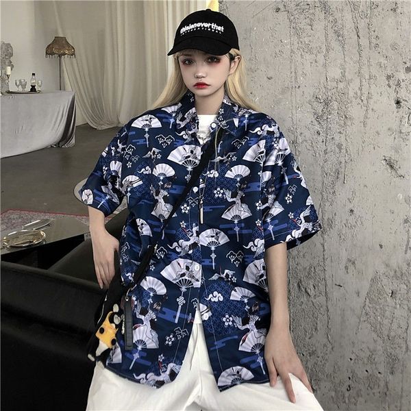 women's blouses & shirts nicemix harajuku turn-down collar plus size blouse women shirt 2021 summer vintage korean fashion clothing, White
women's blouses & shirts nicemix harajuku turn-down collar plus size blouse women shirt 2021 summer vintage korean fashion clothing, White