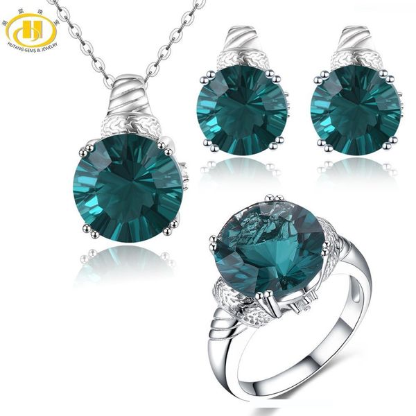 hutang color fluorite sets jewelry natural gemstone 925 silver rings earrings pendant fine elegant jewelry for women's gift new, Black
hutang color fluorite sets jewelry natural gemstone 925 silver rings earrings pendant fine elegant jewelry for women's gift new, Black