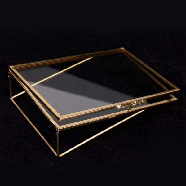 simple antique rectangular tanding transparent glass p frame for home decoration - gold
simple antique rectangular tanding transparent glass p frame for home decoration - gold