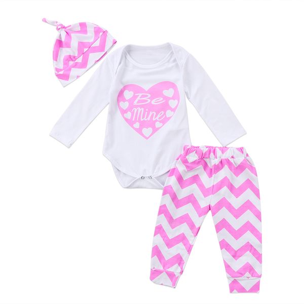 pudcoco 2017 pink toddler infant baby girl mine heart cotton romper striped pants hat 3pcs clothes outfit set 0-24m, White
pudcoco 2017 pink toddler infant baby girl mine heart cotton romper striped pants hat 3pcs clothes outfit set 0-24m, White