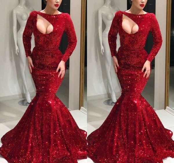 2019 Cheap Dark Red Scoop Prom Dress Sequined Pageant Holidays Wear Graduation Long Sleeves Plus Size Evening Party Gown Custom Made, Black;red
2019 Cheap Dark Red Scoop Prom Dress Sequined Pageant Holidays Wear Graduation Long Sleeves Plus Size Evening Party Gown Custom Made, Black;red