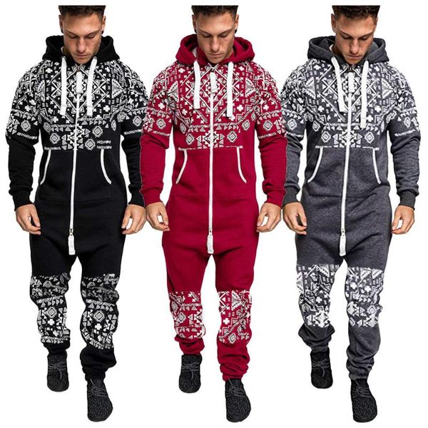 men christmas jumpsuit combinaison pyjama autumn winter casual hoodie print christmas zipper print jumpsuit pijama hombre, Black
men christmas jumpsuit combinaison pyjama autumn winter casual hoodie print christmas zipper print jumpsuit pijama hombre, Black
