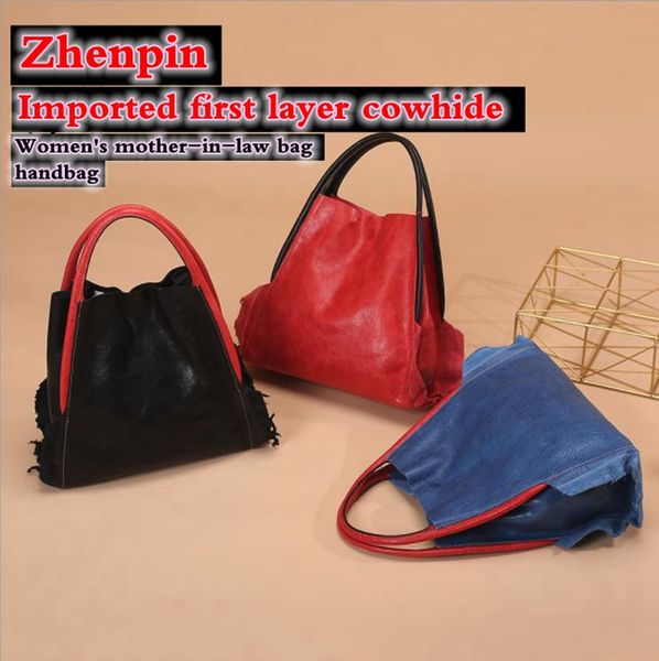 europe and the united states new genuine leather women's handbags fashion retro women's bags solid color magnetic buckle dumplings
europe and the united states new genuine leather women's handbags fashion retro women's bags solid color magnetic buckle dumplings