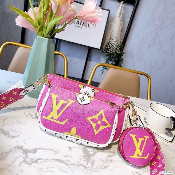 luxurys women three-piece designers bags printing flowers 3 in 1 chain bag real leather wallet strap crossbody shoulder messenger coin purse
luxurys women three-piece designers bags printing flowers 3 in 1 chain bag real leather wallet strap crossbody shoulder messenger coin purse