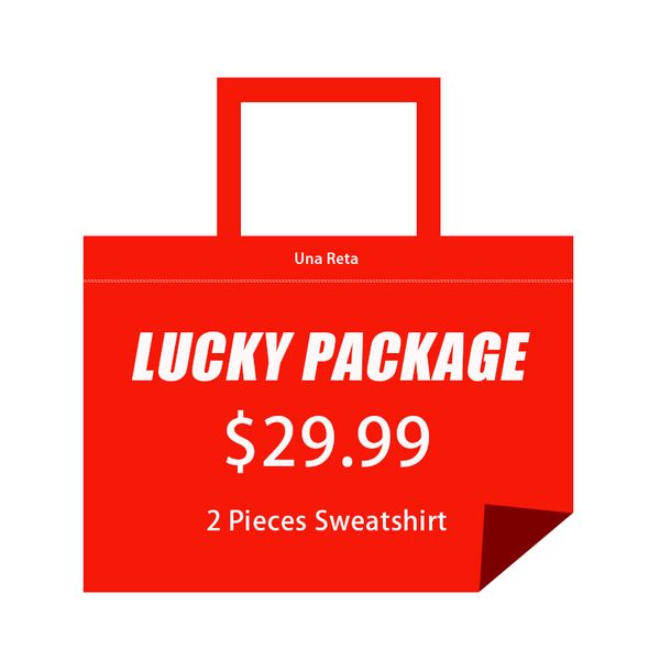 men lucky bag with 2 hoodie, Black
men lucky bag with 2 hoodie, Black