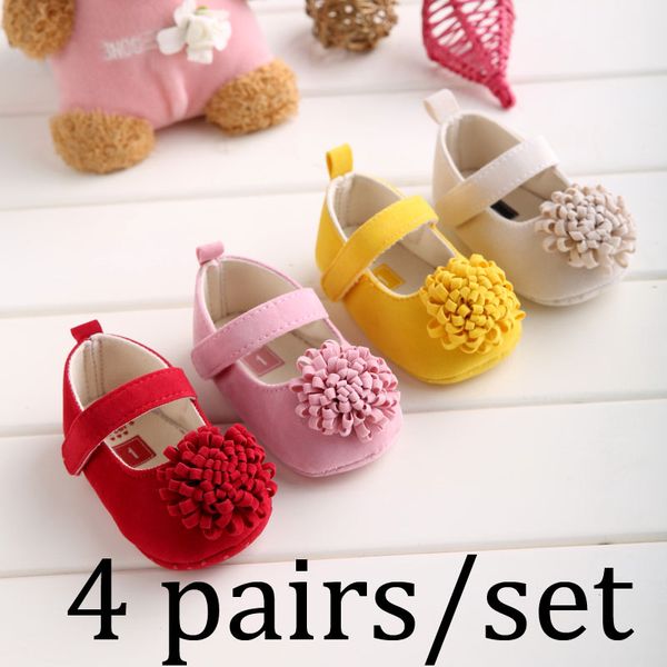 4 pairs/set solid princess shoes baby soft bottom shoes girl crib toddler mary jane flower shoe
4 pairs/set solid princess shoes baby soft bottom shoes girl crib toddler mary jane flower shoe