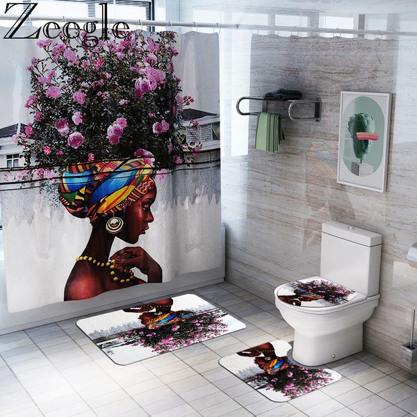 african american women bath mat shower curtain bath rug sets bathroom carpet toilet mat set non slip home toilet floor
african american women bath mat shower curtain bath rug sets bathroom carpet toilet mat set non slip home toilet floor