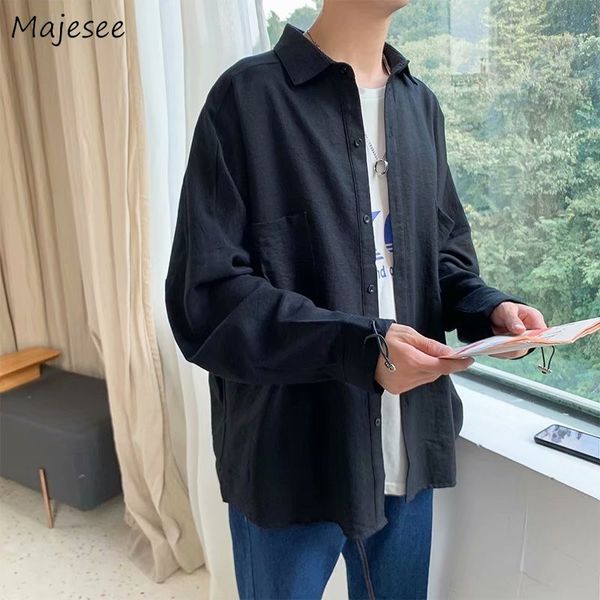 ulzzang men shirt plus size long sleeve males korean style bf harajuku clothes mens shirts streetwear novelty leisure loose chic, White;black
ulzzang men shirt plus size long sleeve males korean style bf harajuku clothes mens shirts streetwear novelty leisure loose chic, White;black