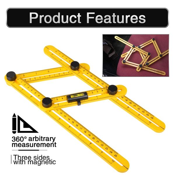 multi-angle measuring ruler folding ultimate template tool protractor measuring tool for woodworking glass ceramic tile saw hole
multi-angle measuring ruler folding ultimate template tool protractor measuring tool for woodworking glass ceramic tile saw hole