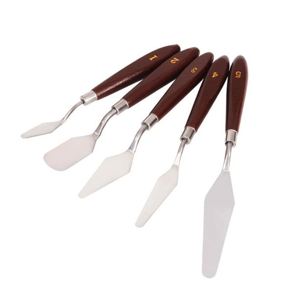 подлинные 5шт mixed palette knife картина из нержавеющей стали скребок лопатка художественные принадлежности для художников холст, масло цве
подлинные 5шт mixed palette knife картина из нержавеющей стали скребок лопатка художественные принадлежности для художников холст, масло цве