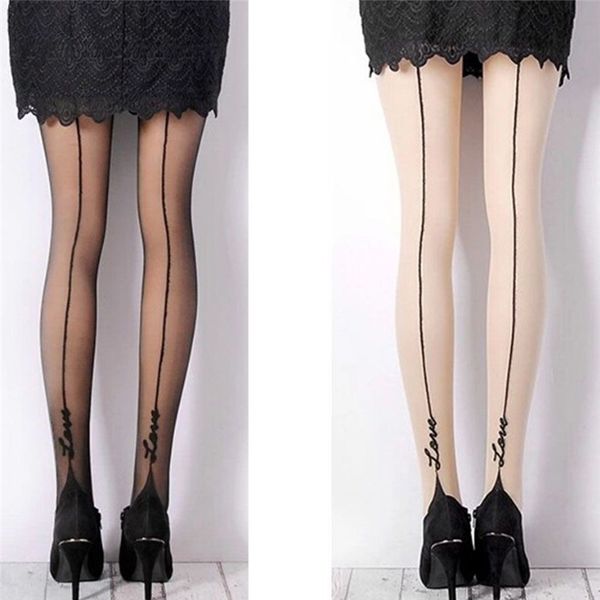 1 pair new women lady girls stockings pantyhose english love letter tattoo jacquard leggings, Black;white
1 pair new women lady girls stockings pantyhose english love letter tattoo jacquard leggings, Black;white