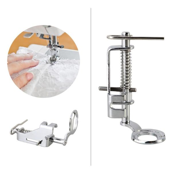 portable motion metal quilting presser foot feet for domestic sewing machines (silver, Black
portable motion metal quilting presser foot feet for domestic sewing machines (silver, Black
