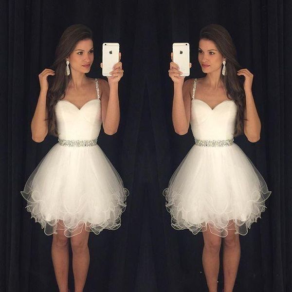 2019 new arrival vestido formatura curto homecoming dresses sweetheart beaded straps ruched backless short little white prom dresses, Blue;pink
2019 new arrival vestido formatura curto homecoming dresses sweetheart beaded straps ruched backless short little white prom dresses, Blue;pink