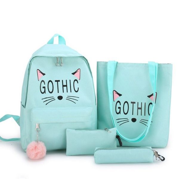 4pcs canvas backpack cute lightweight teen girls daypacks school shoulder bags bookbag pencil case set u50c
4pcs canvas backpack cute lightweight teen girls daypacks school shoulder bags bookbag pencil case set u50c