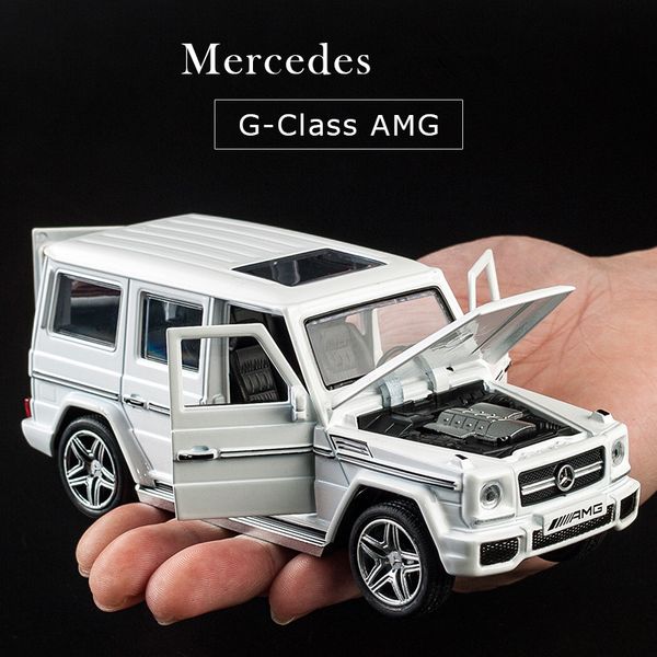 kidami 1:32 alloy g65 suv amg diecast vehicle model toy car pull back car with sound light gift collection for boys weels y200318
kidami 1:32 alloy g65 suv amg diecast vehicle model toy car pull back car with sound light gift collection for boys weels y200318